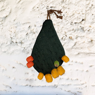 "Le Ppinnùte" – Decorazione sospesa Ficodindia in Tessuto | 50 cm