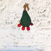 "Le Ppinnùte" – Decorazione sospesa Ficodindia in Tessuto | 24 cm